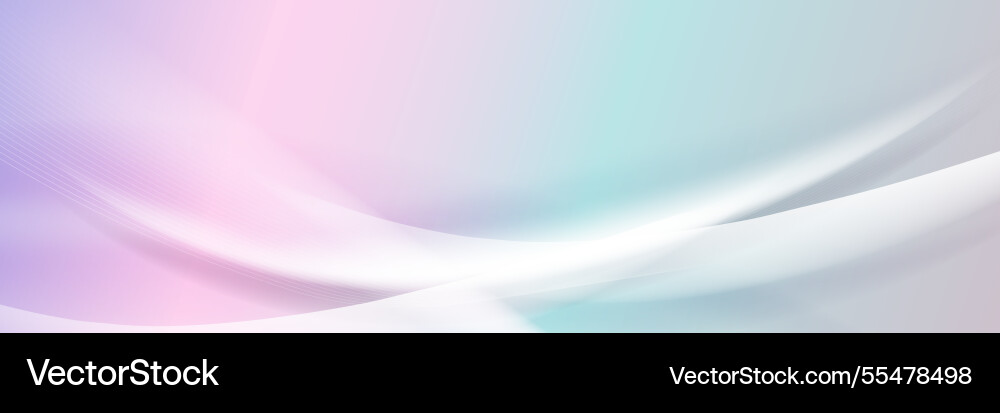 Soft pastel abstract wave background with smooth Soft pastel abstract wave background with smooth vector image