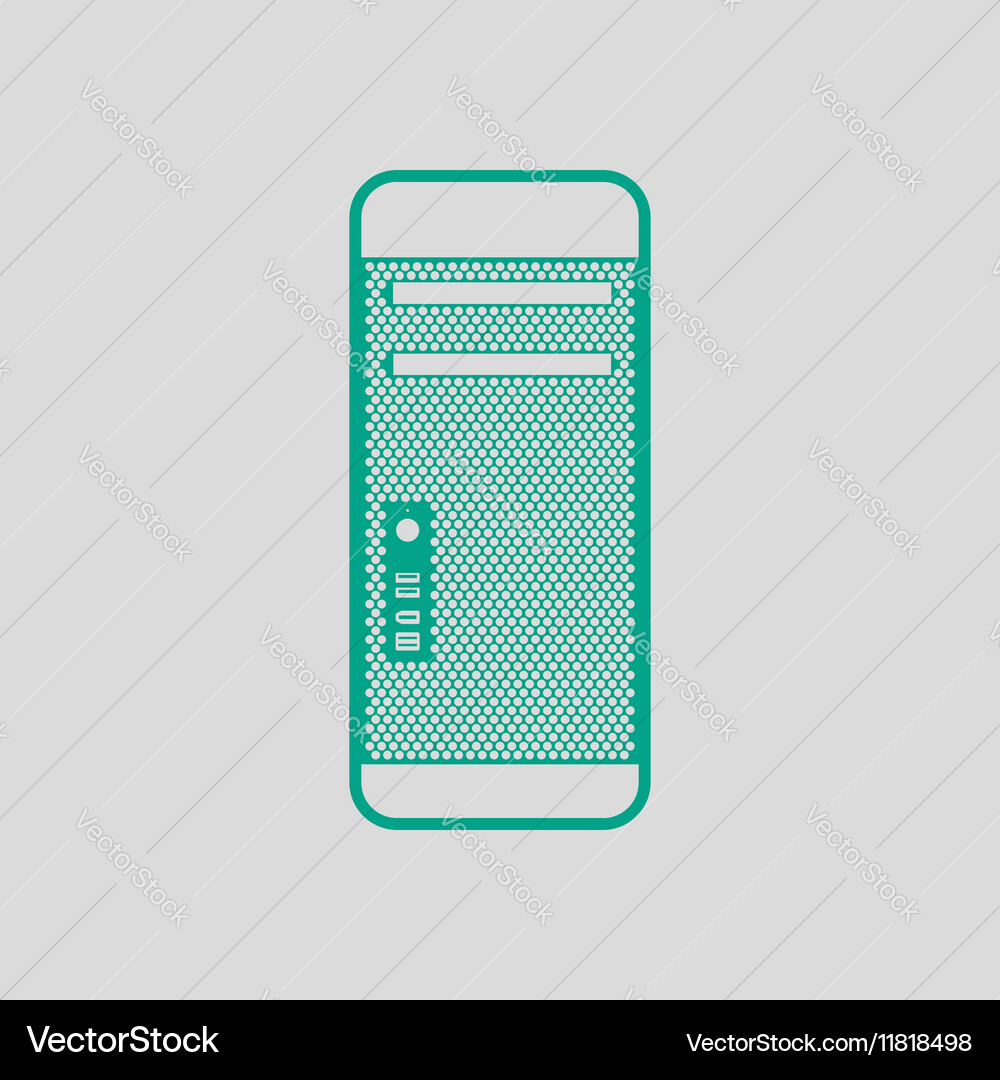 System unit icon Vector Image