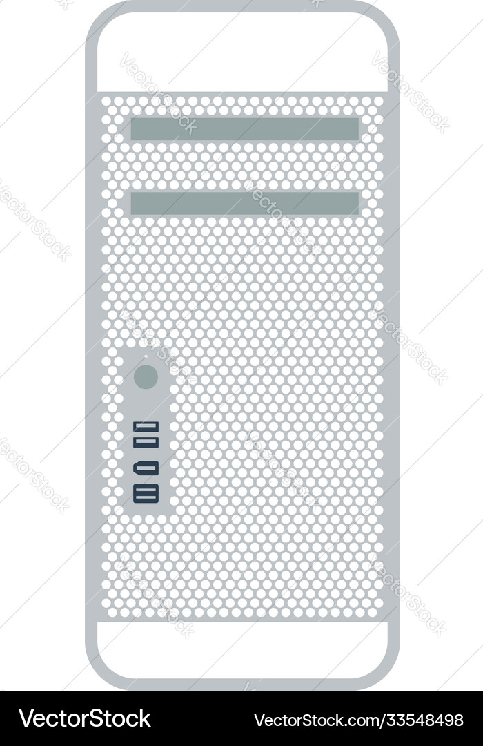 System unit icon System unit icon vector image