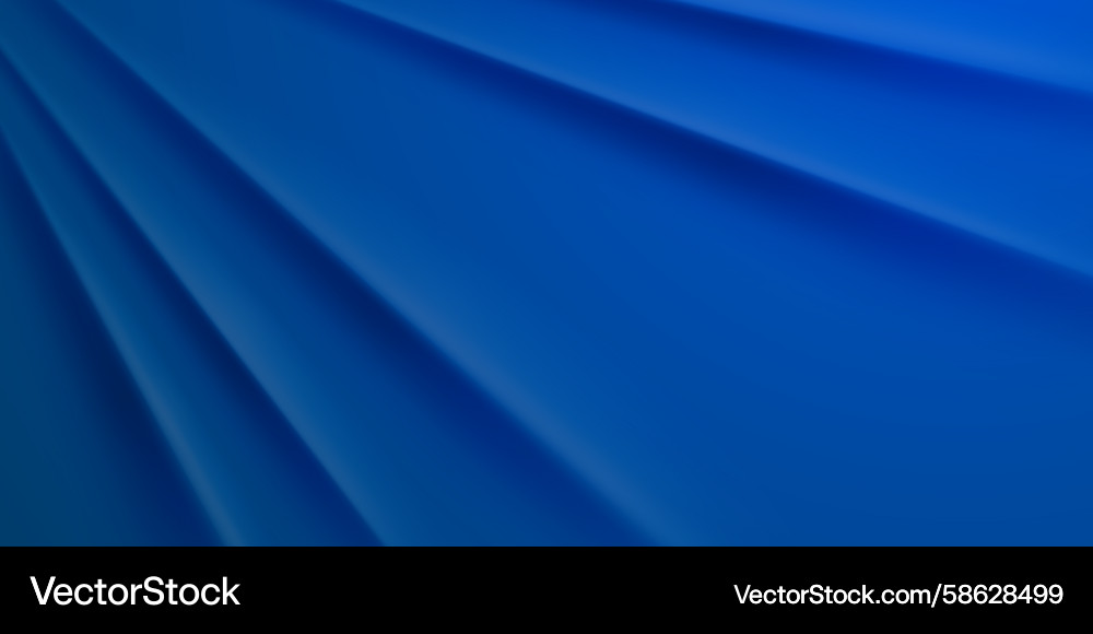 Blue abstract background with diagonal lines Vector Image