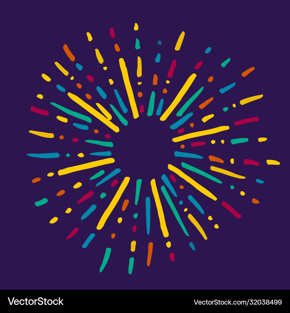 Doodle Design Element Hand gezogen Funke Doodle Design Element Hand gezogen Funke vektorbild