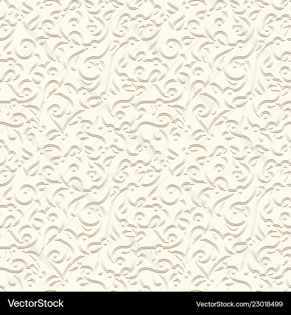 Embossed paper texture seamless pattern Royalty Free Vector