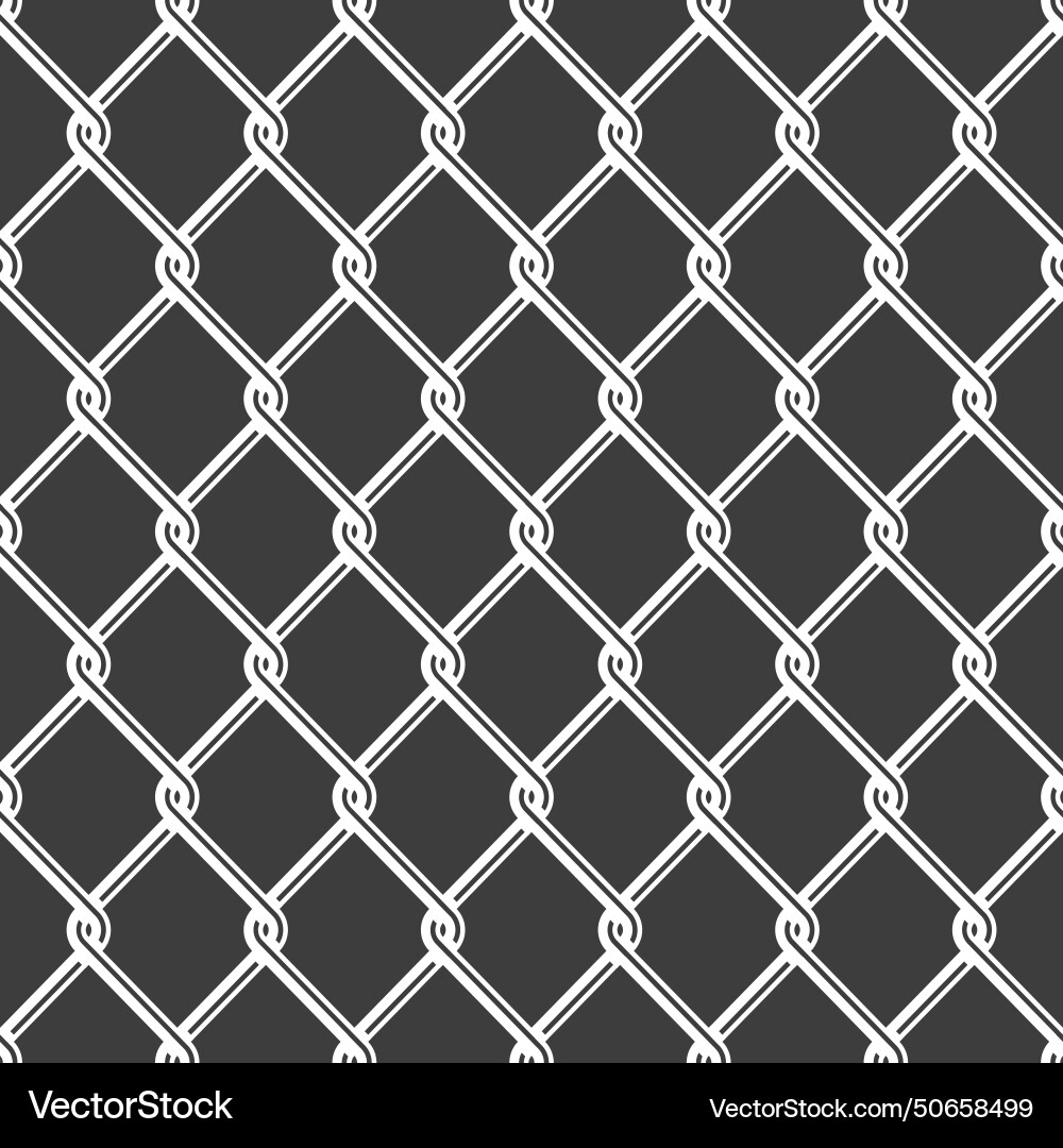 Nahtlose Kettenglied Zaun Hintergrundzaun gemacht Nahtlose Kettenglied Zaun Hintergrundzaun gemacht vektorbild
