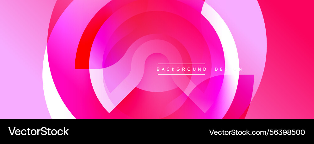 Abstract pink design features overlapping Abstract pink design features overlapping vector image