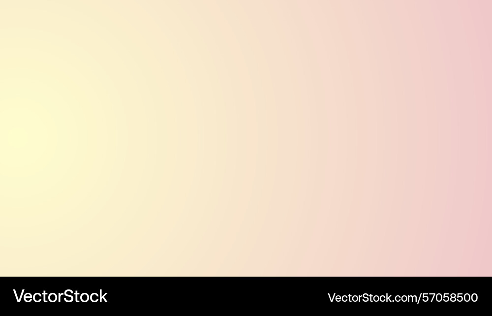 Peach smooth gradient abstract background Vector Image