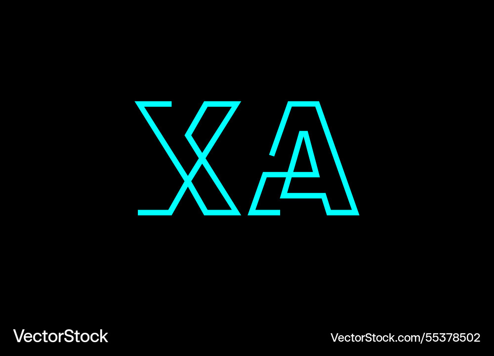 Blau abstrakte Typografie Design mit stilisierten Blau abstrakte Typografie Design mit stilisierten vektorbild