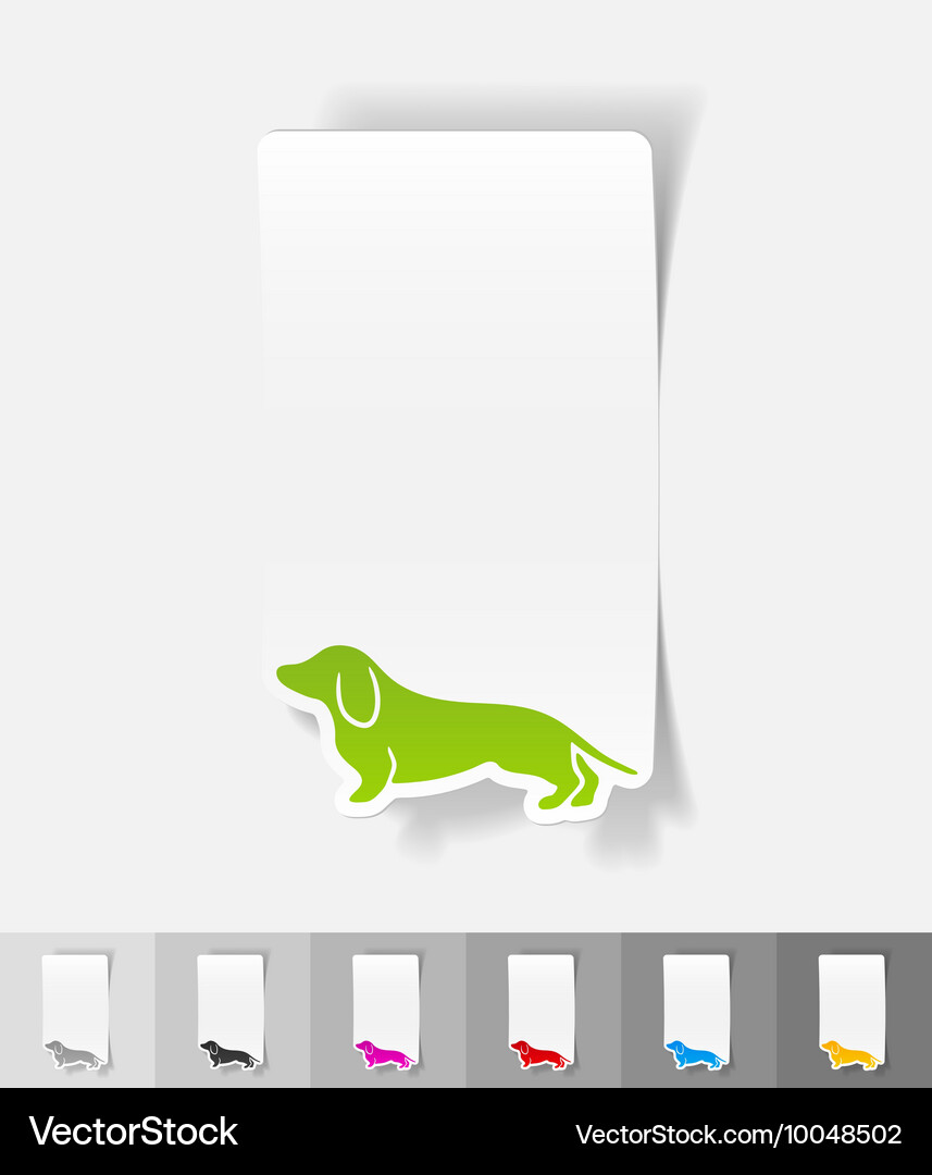 Realistic design element Vector Image