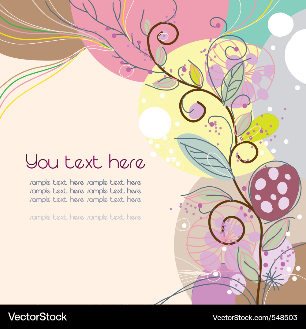 Abstract background vector image