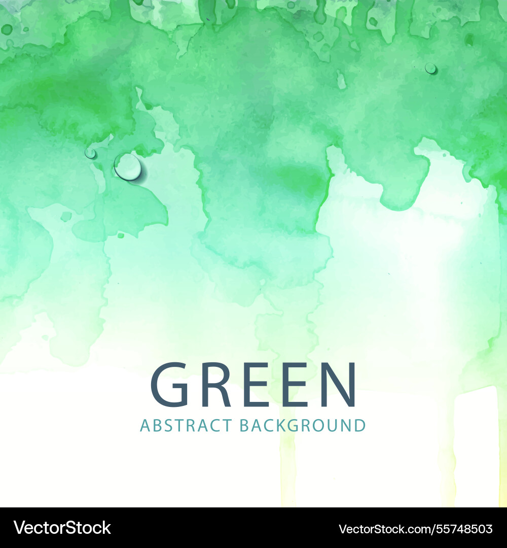 Green abstract background Royalty Free Vector Image