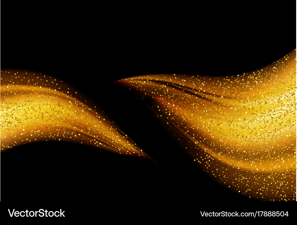Abstract color wave design element vector image