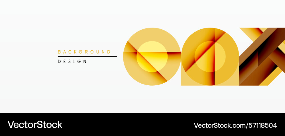 Abstract golden layers create dynamic composition Abstract golden layers create dynamic composition vector image