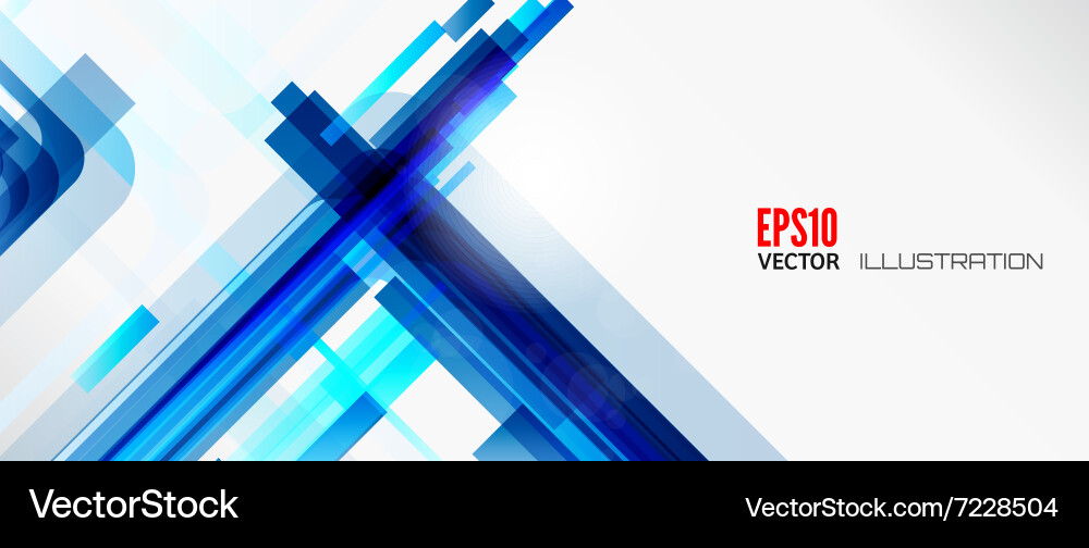 Abstract lines background with colored elements Vector Image