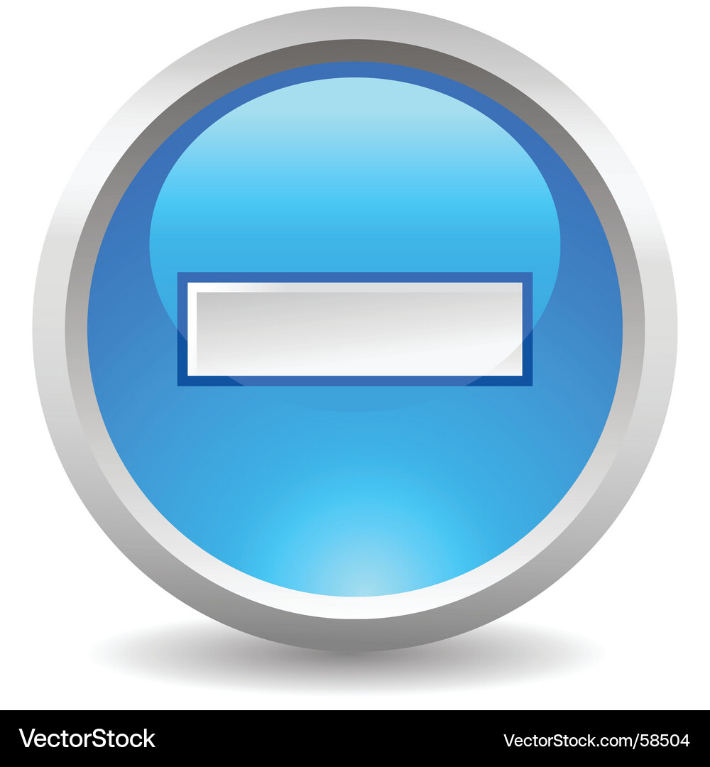 Button Vector Image