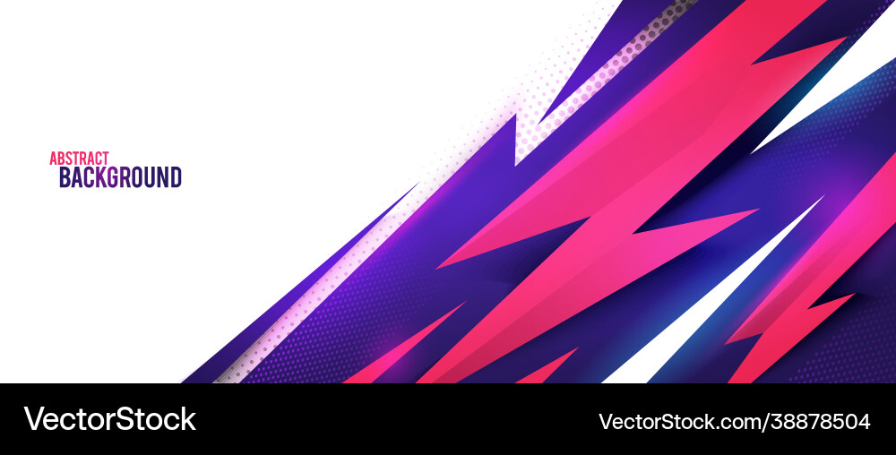 Dynamic Power Lightning Background vector image