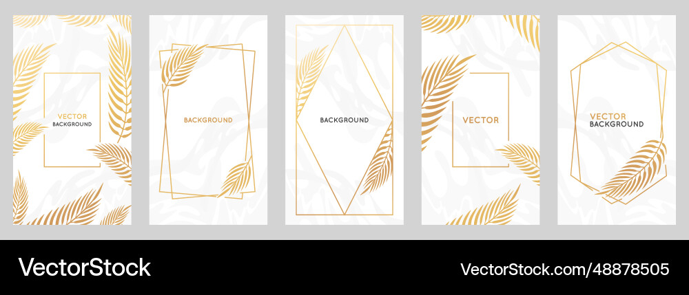 Design template in simple modern style with copy vector image