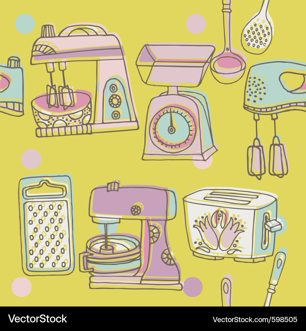 Scrapbook Sketch Patterns vector image