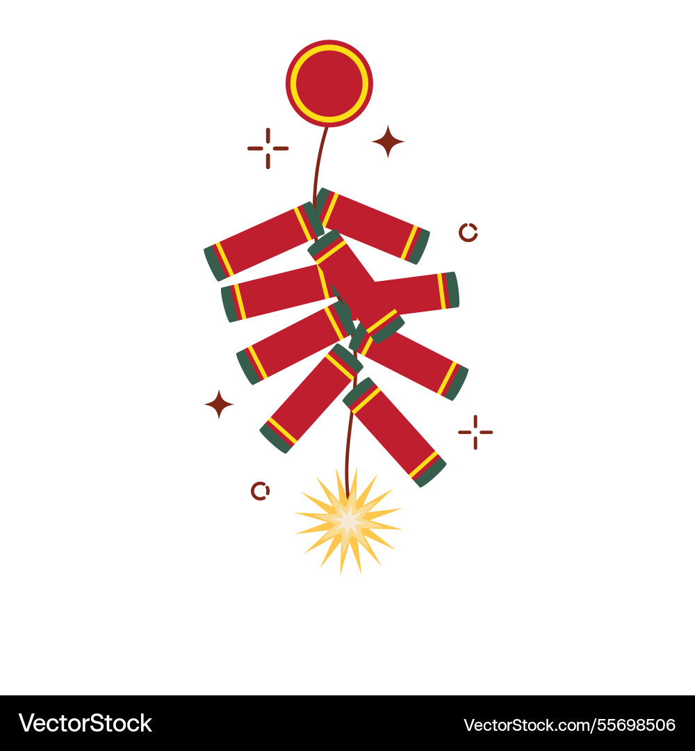 Firecracker icon Vector Image