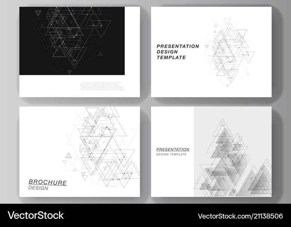 Minimalistic abstract editable layout vector image