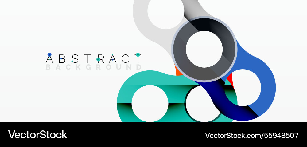 Abstract circle element composition Abstract circle element composition vector image