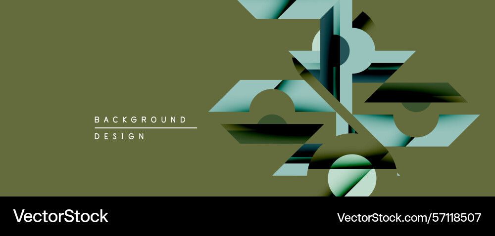 Abstract geometric shapes overlap creating Abstract geometric shapes overlap creating Vector Image