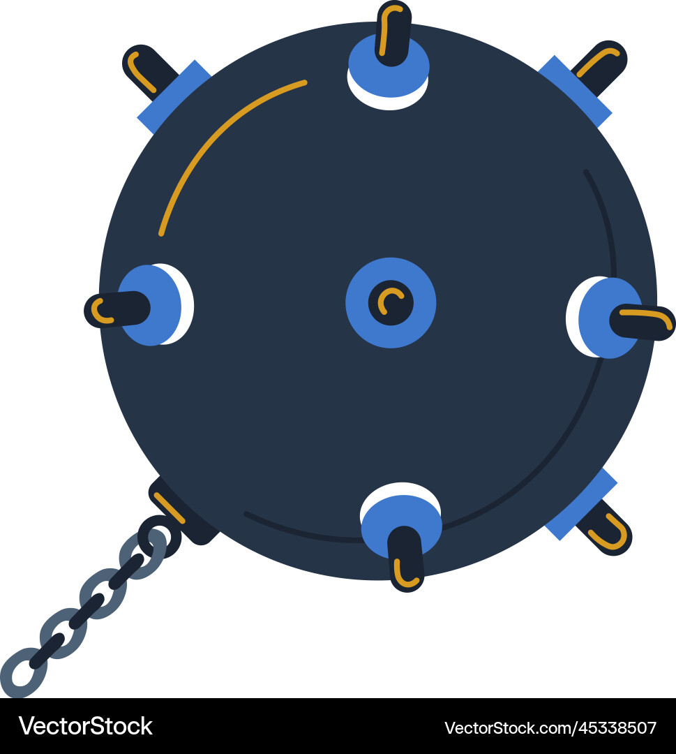 Bomb and explosive weapons types grenade shell Bomb and explosive weapons types grenade shell vector image