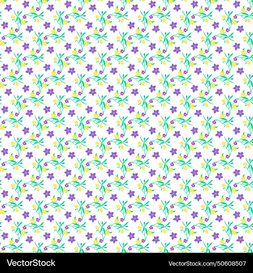 Delightful spring seamless pattern design Delightful spring seamless pattern design Vector Image