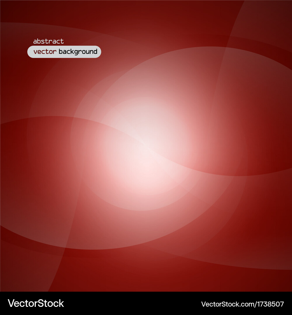 Dynamic Red Abstract Background Vector Image