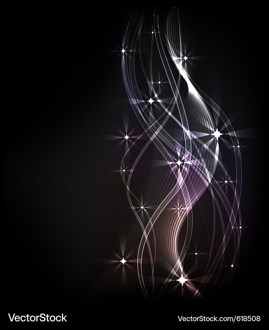 Abstract wave Vector Image