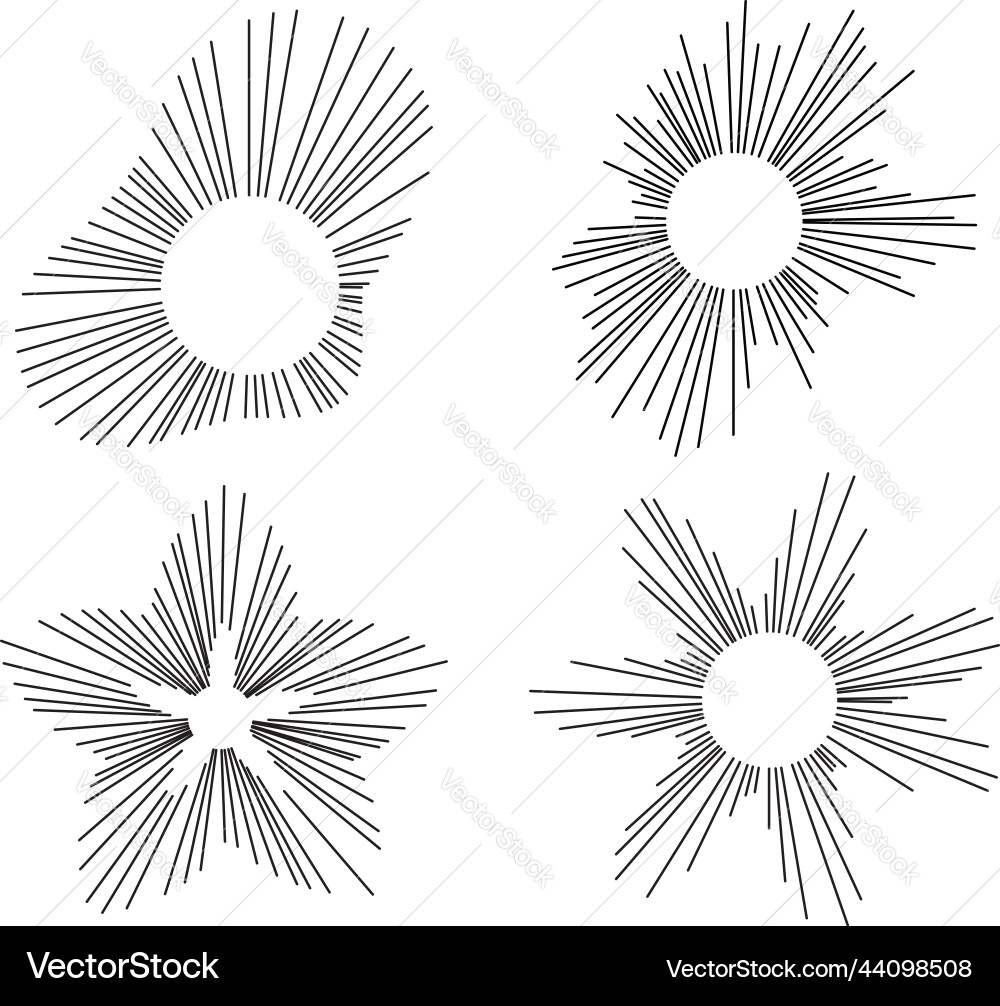 Audio sound waves pulse in circle form Audio sound waves pulse in circle form vector image