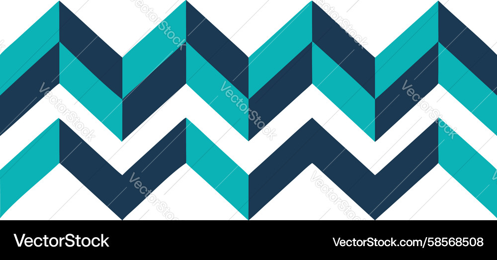 Dynamic Zigzag Chevron Pattern Vector Image