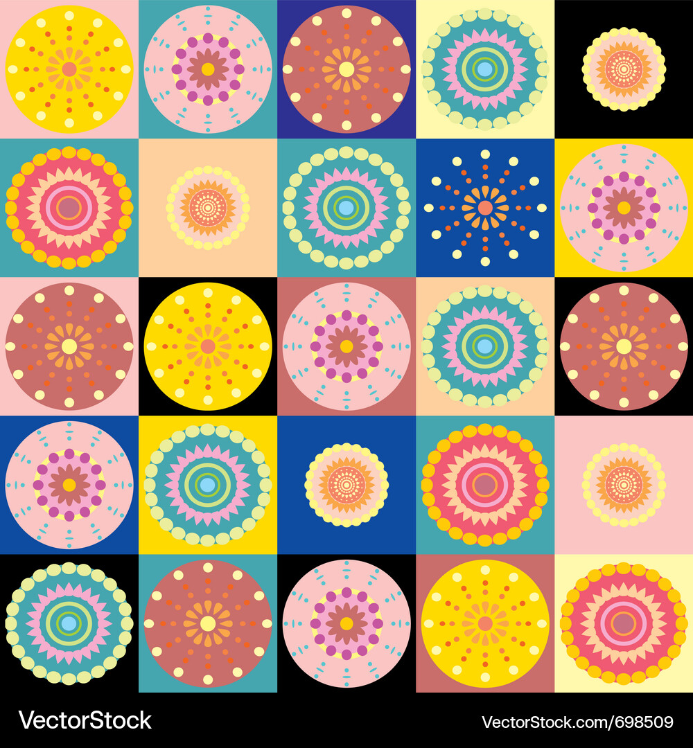 Round elements Vector Image