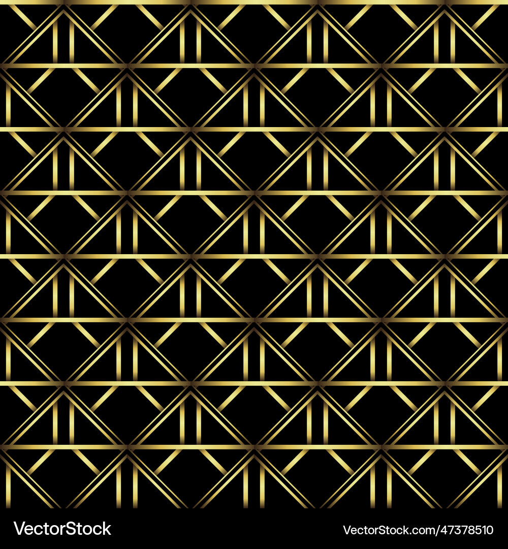 Art deco pattern background in 1920s style Art deco pattern background in 1920s style vector image