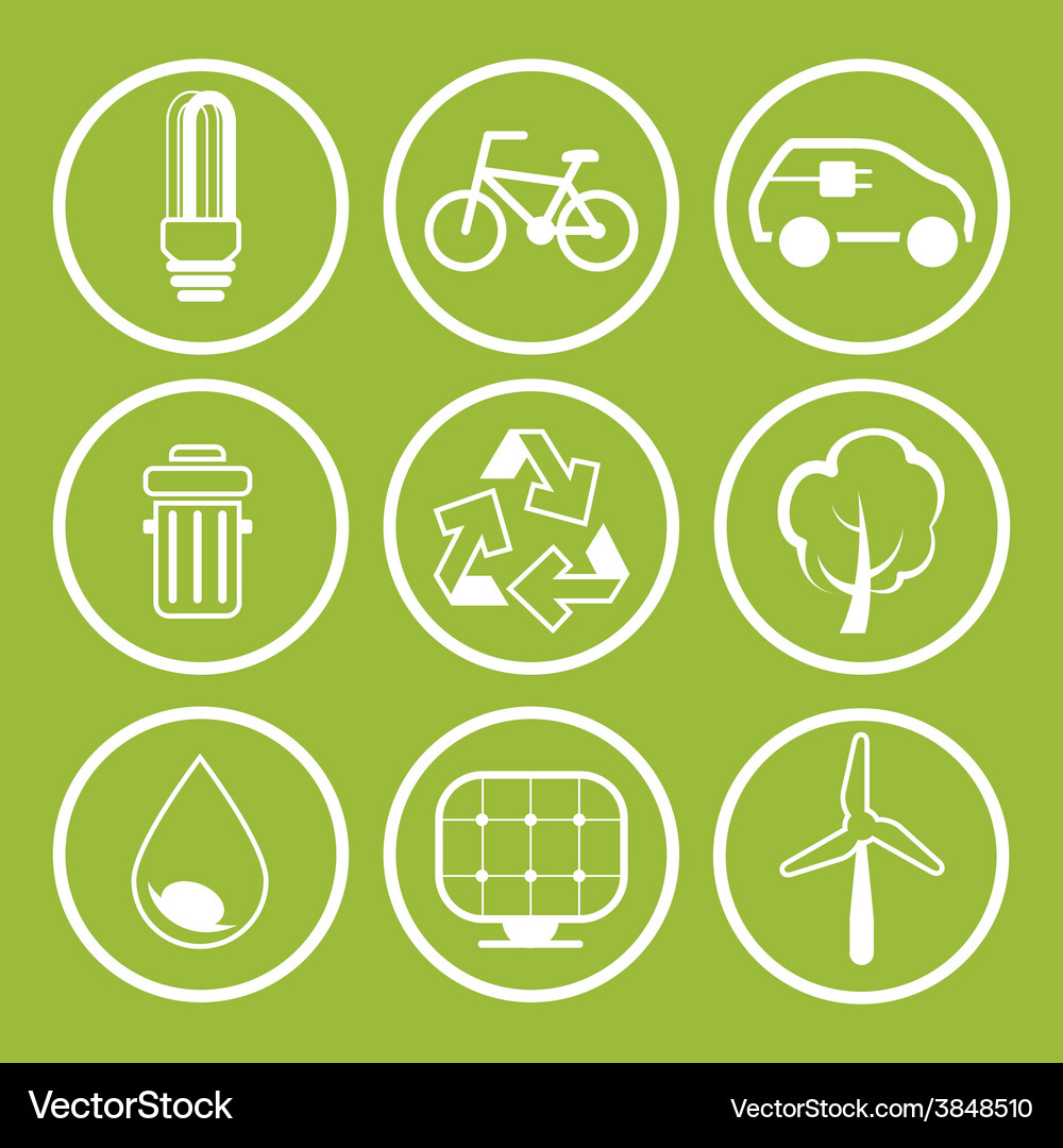 Eco concept Vector Image