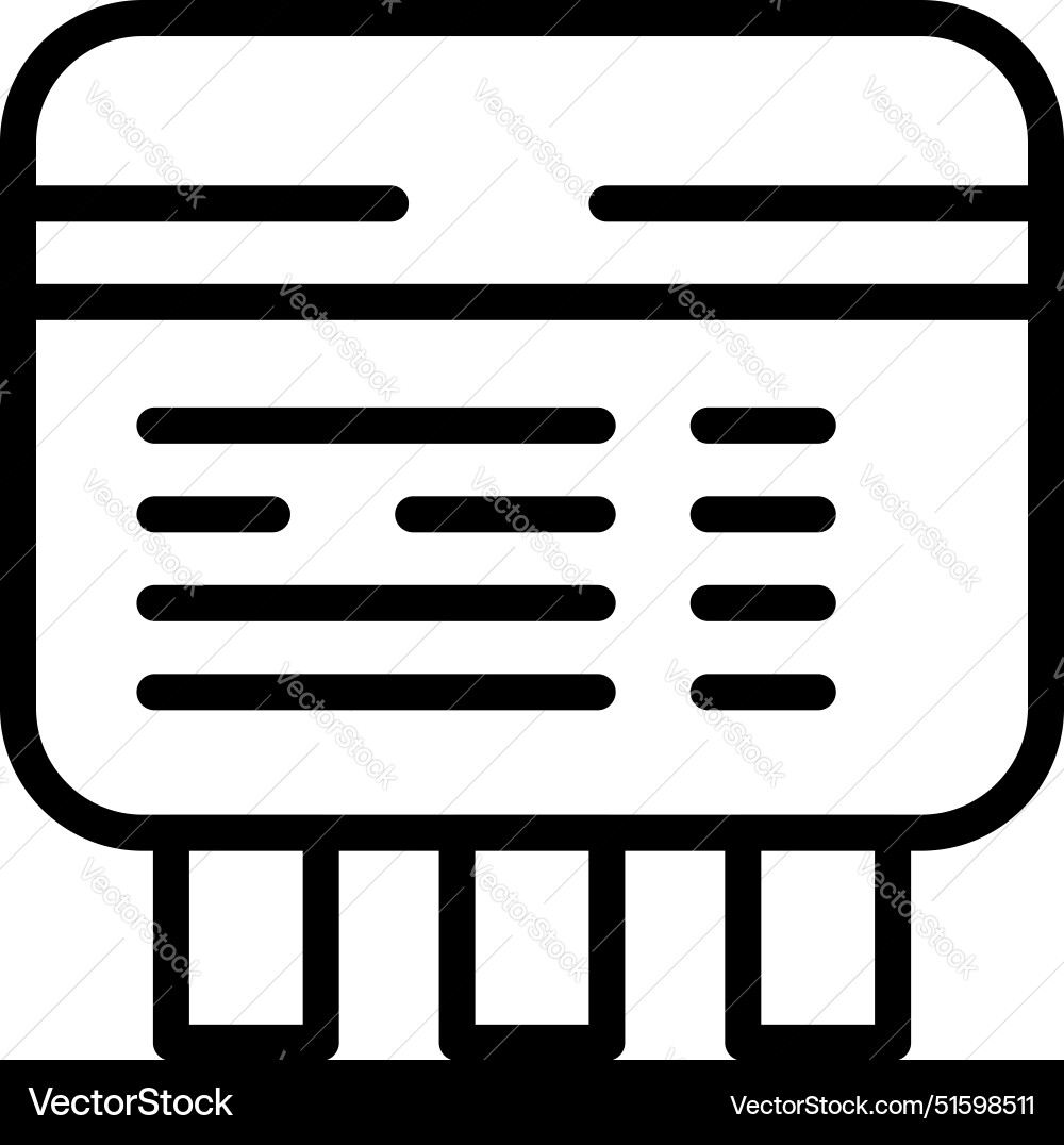Electronic device showing information on screen Electronic device showing information on screen vector image