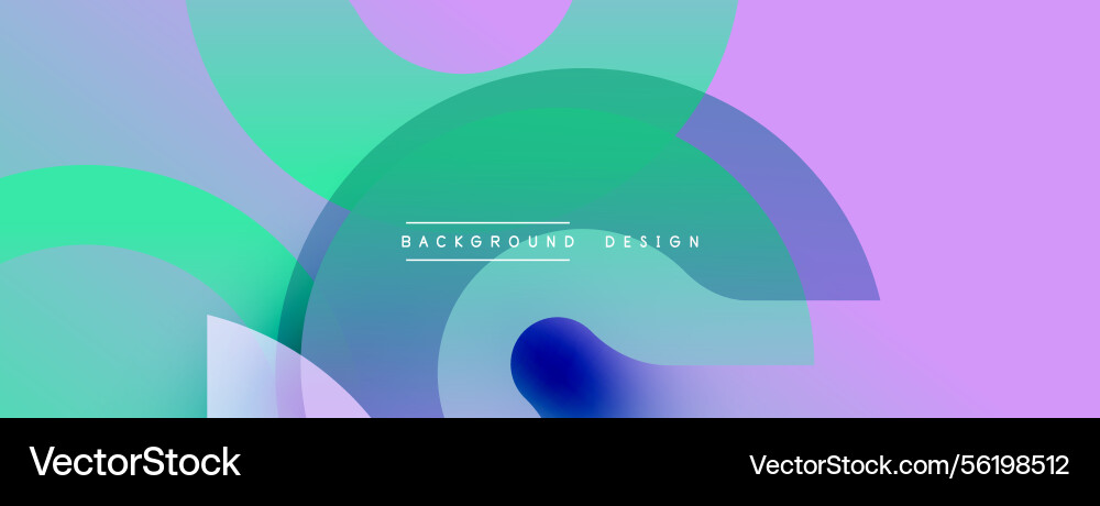Abstract background features overlapping circular Abstract background features overlapping circular vector image