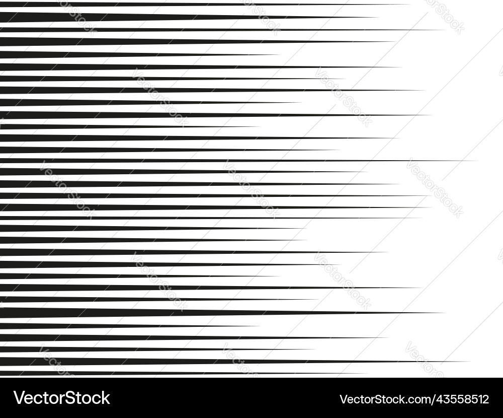 Dynamic Speed Lines - Motion Effect vector image