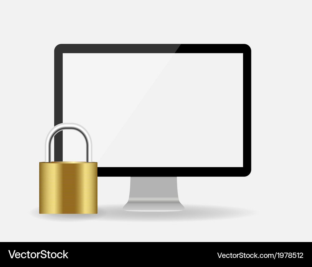 Internet security icon Vector Image