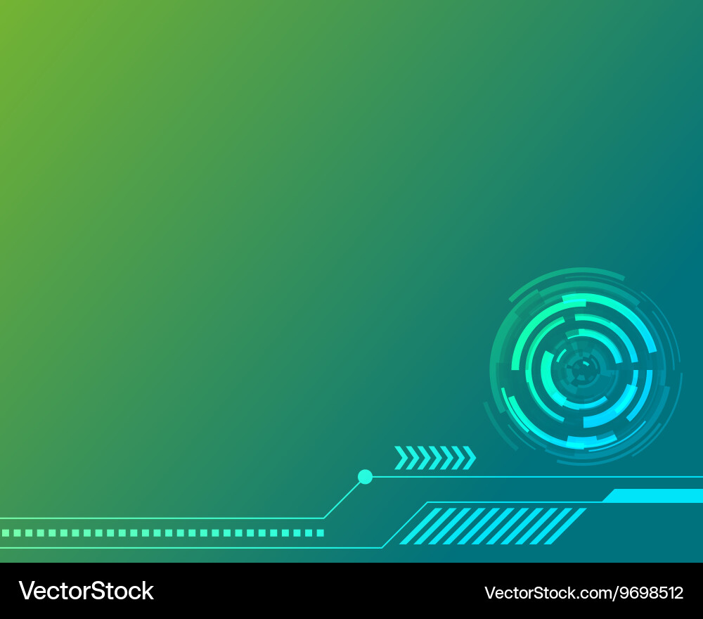 Modern Tech Background vector image