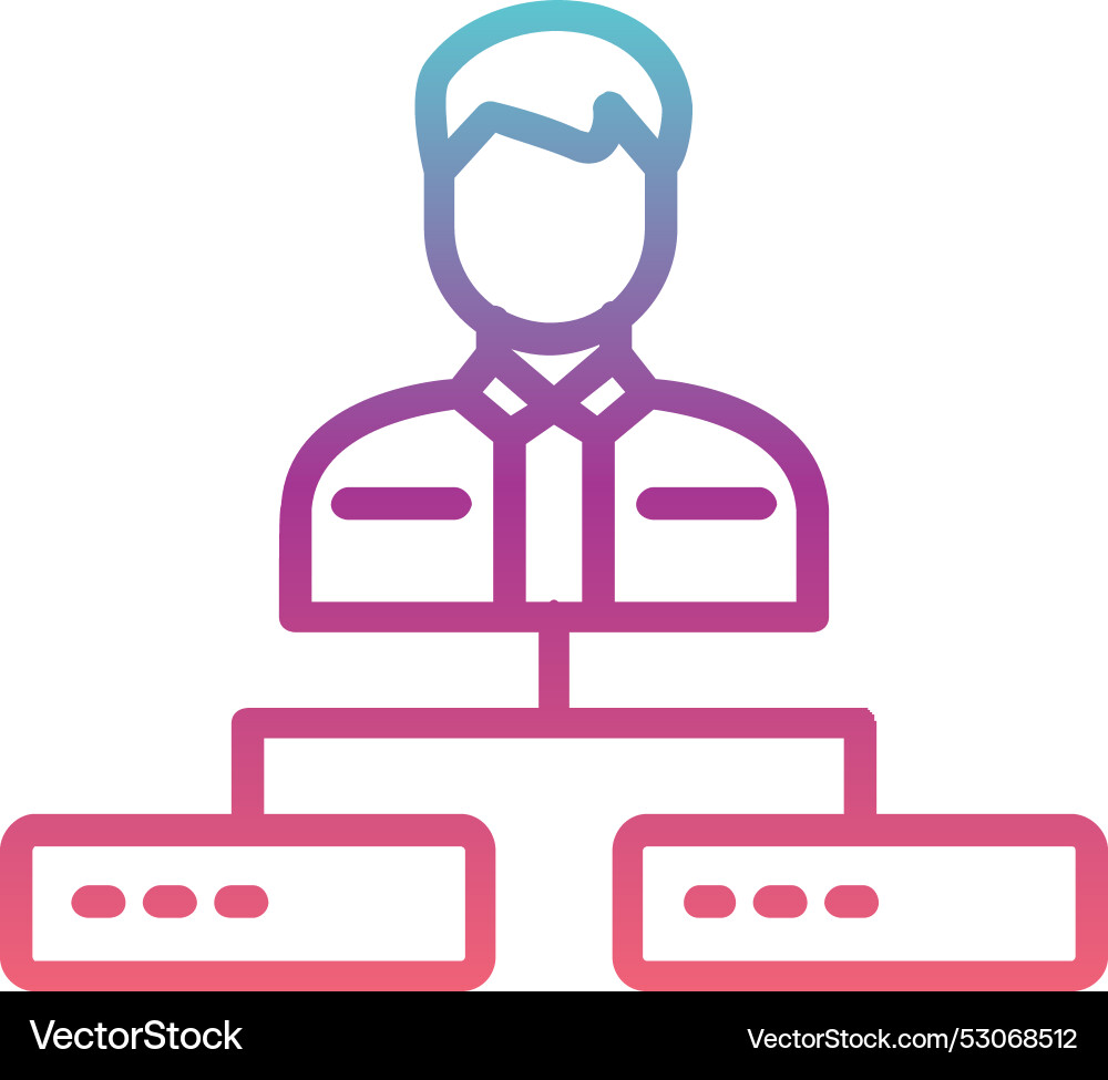 Structure line gradient design Vector Image