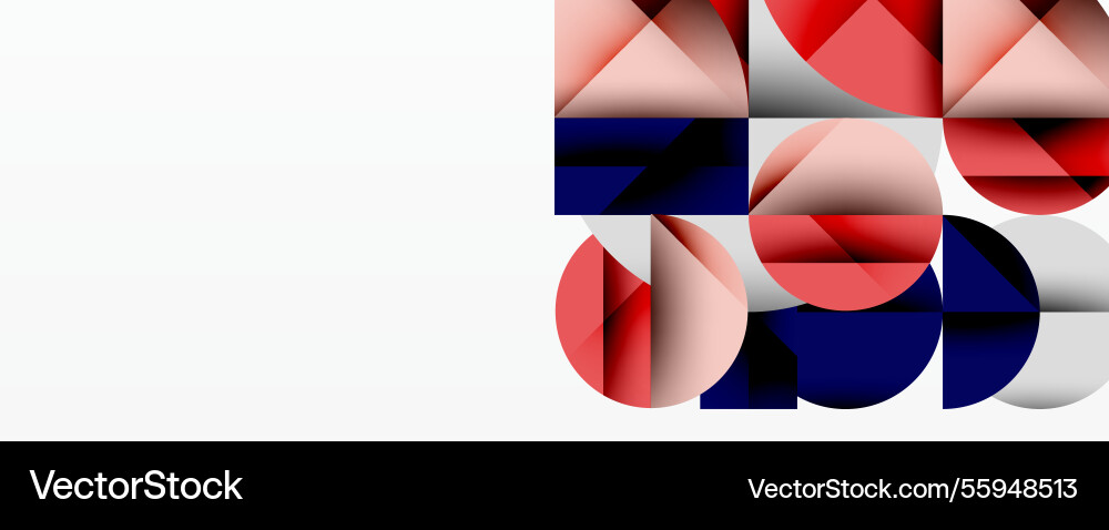 Abstract geometric design with intersecting Abstract geometric design with intersecting Vector Image