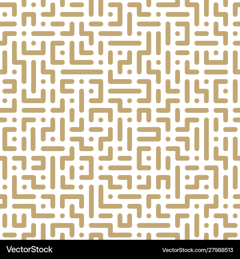 Abstract seamless geometric pattern - striped Vector Image