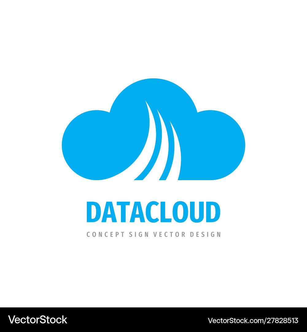Cloud hosting icon design computing technology Cloud hosting icon design computing technology vector image