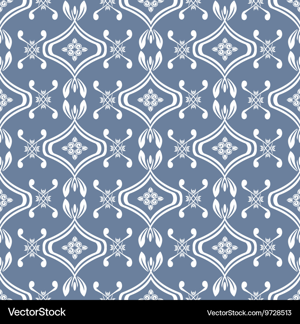 Romantic floral seamless Vector Image