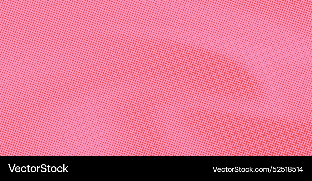 Dots halftone groovy pink and red color pattern Dots halftone groovy pink and red color pattern vector image