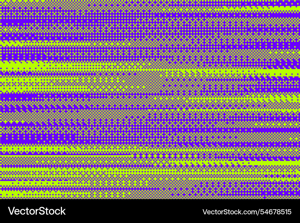 Pixel bitmap background with retro dotted pattern Vector Image