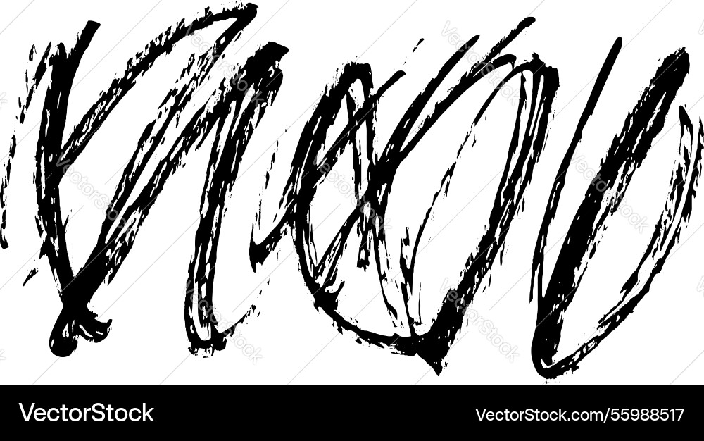 A dynamic and expressive abstract artwork A dynamic and expressive abstract artwork vector image