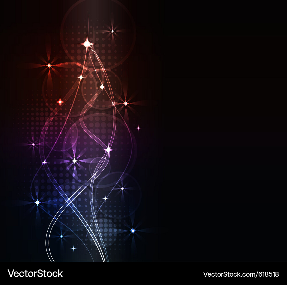 Abstract wave Vector Image