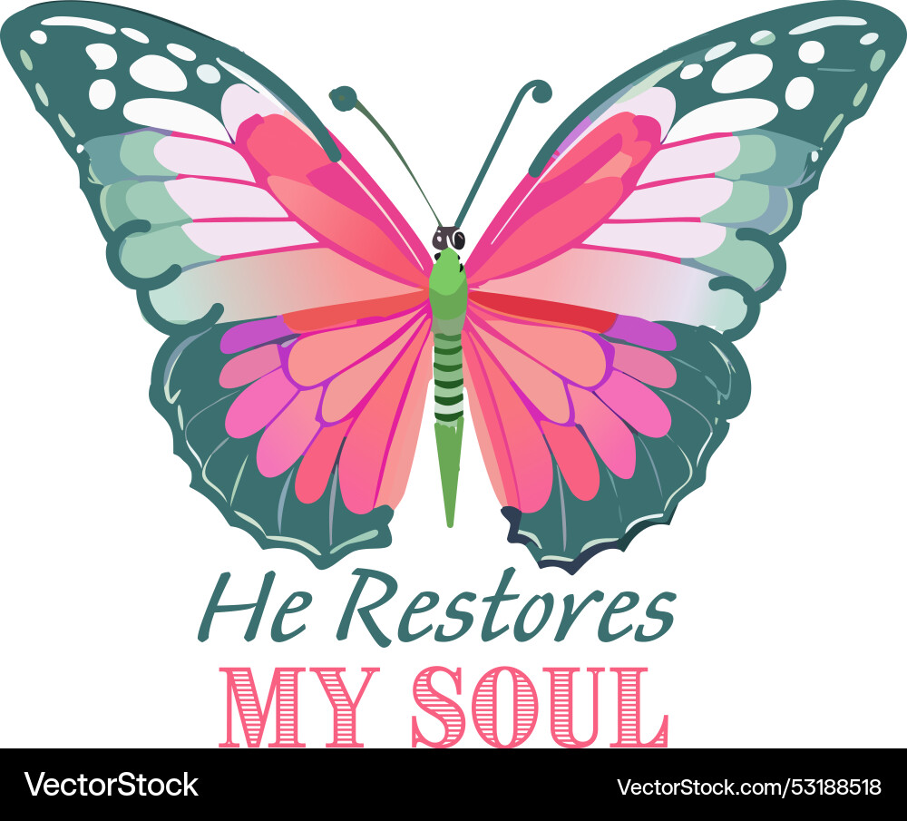 Christian calligraphy design for print Vector Image