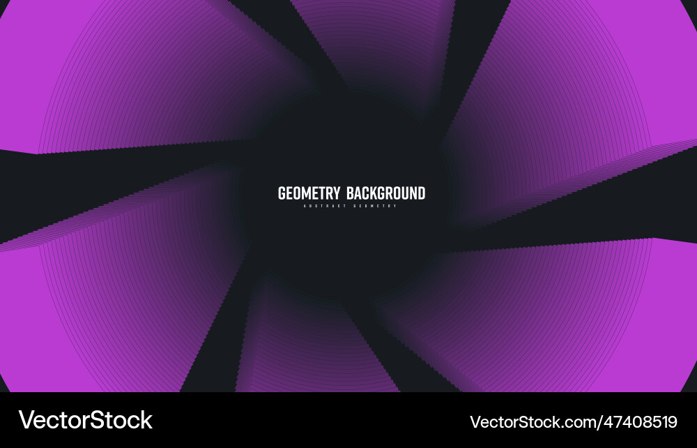 Abstract geometric background gradient circular Abstract geometric background gradient circular vector image