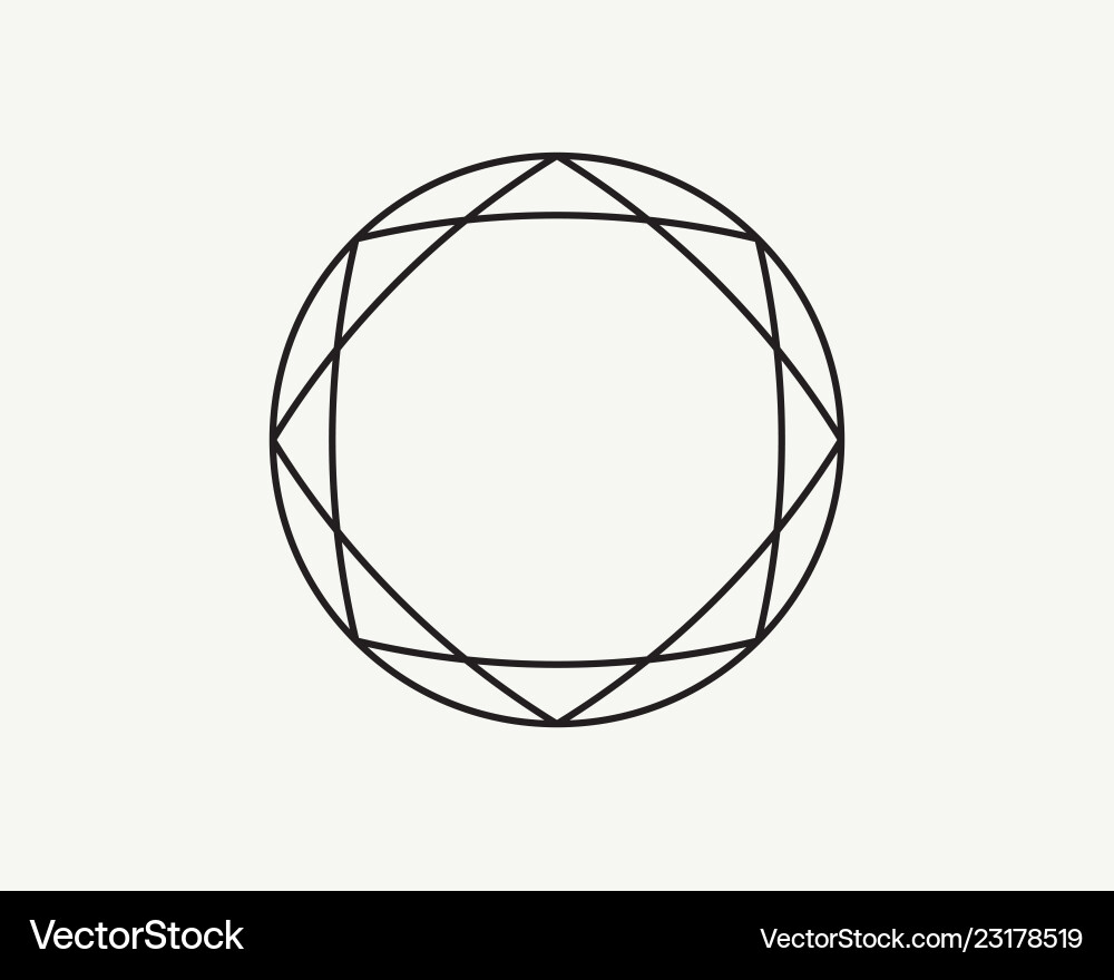 Abstract round shape Abstract round shape vector image